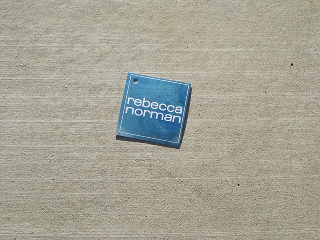 Rebecca Norman hang tag