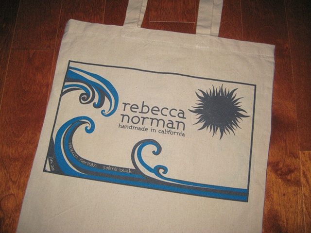 Rebecca Norman silkscreen bag