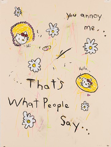 Untitled from the Inner Monologue in Parts, Series