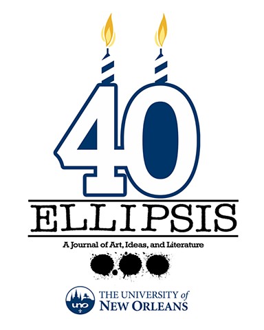 Ellipsis Literary Magazine 40th Anniversary Poster