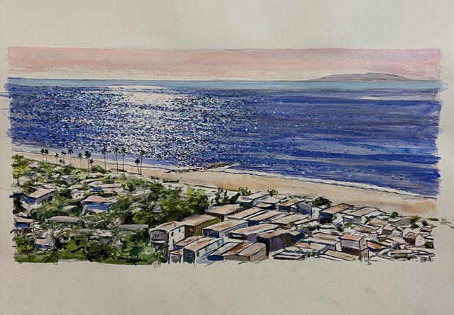 mobile Home art,MHP, mobile home park investor, coastal mobile home, beachfront mobile home, beach houses, cottages, coastal living, malibu, mobile home, california coast, beach architecture