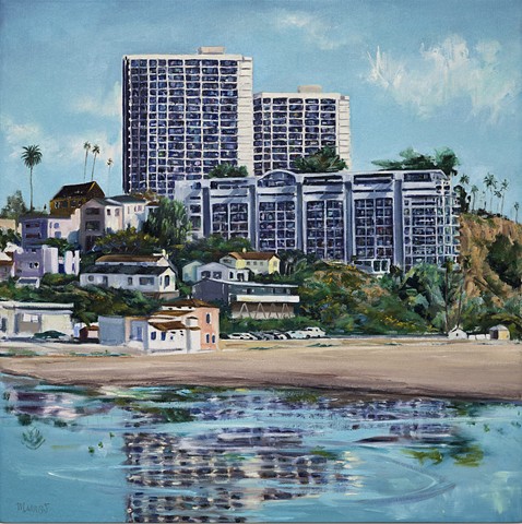 Santa Monica, landscape painting