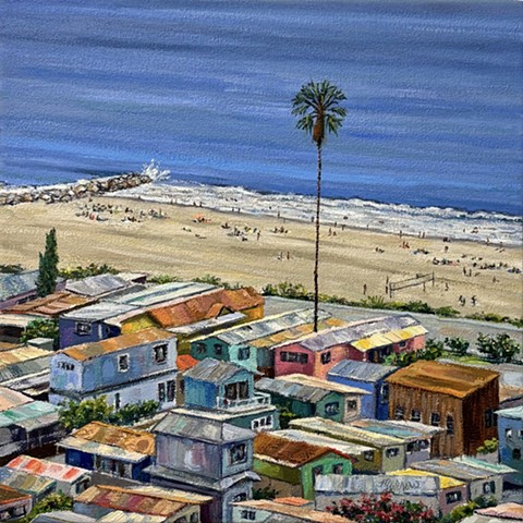 pacific palisades, the palisades fires, palisades trailer park, mobile Home art,MHP, mobile home park investor, coastal mobile home, beachfront mobile home, beach houses, cottages, coastal living, malibu, mobile home, california coast, beach architecture