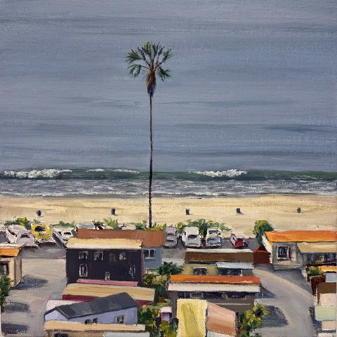 mobile Home art,MHP, mobile home park investor, coastal mobile home, beachfront mobile home, beach houses, cottages, coastal living, malibu, mobile home, california coast, beach architecture