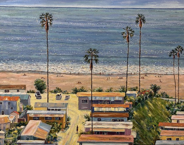 mobile Home art,MHP, mobile home park investor, coastal mobile home, beachfront mobile home, beach houses, cottages, coastal living, malibu, mobile home, california coast, beach architecture