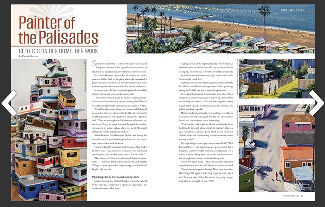 Painter of the Palisades Reflects on Her Home, Her Work