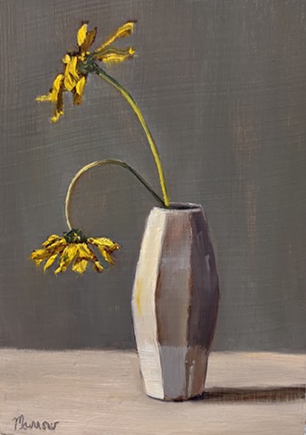 california wildflowers, flowers in a vase, still life, hydrangeas, floral, greeting cards, flower arrangement, California coast, Juliet David Austin garden rose, Malibu art,  Art studio Los Angeles, still life painting of flowers, California art, floral design Los Angeles, California lifestyle, orchid arrangem