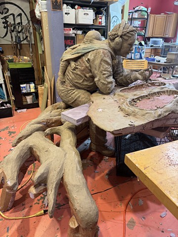 What We Tend Will Grow- Pre Foundry Figure