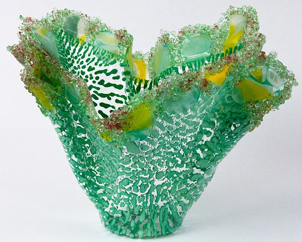 Seafoam Mermaid Vase