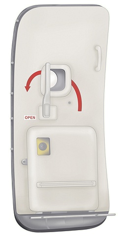 Digital IllustrationVector and raster illustration of 737 airplane doorfor use on PECO's tradeshow booth