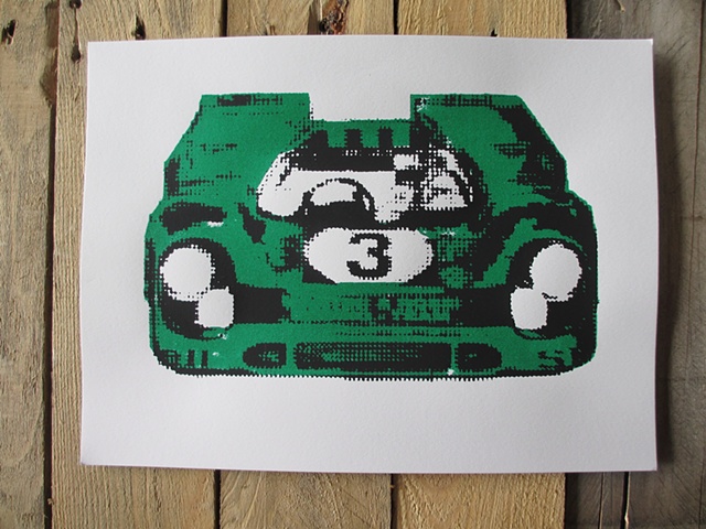 Race Car (Green)