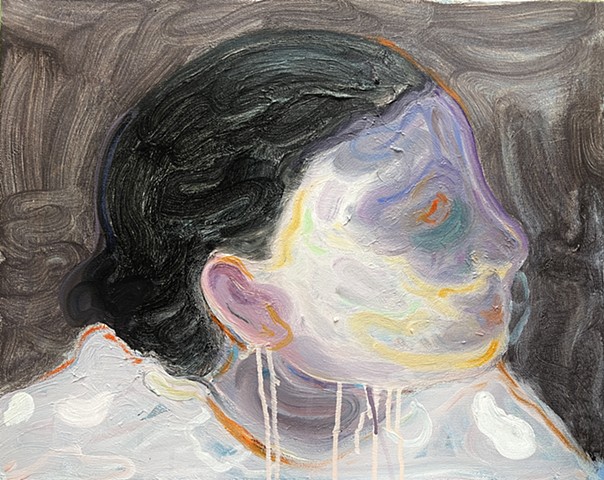 Home Sweet Home #4, Acrylic on Canvas, 16 x 20, 2025 