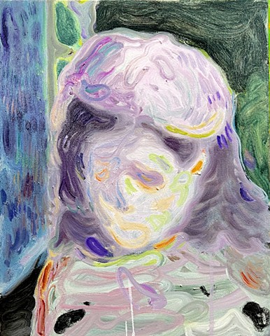 Home Sweet Home #6,  Oil and Acrylic on Canvas, 16 x 20, 2025