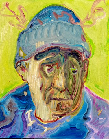 Home Sweet Home #2, Acrylic on Canvas, 16 x 20", 2025