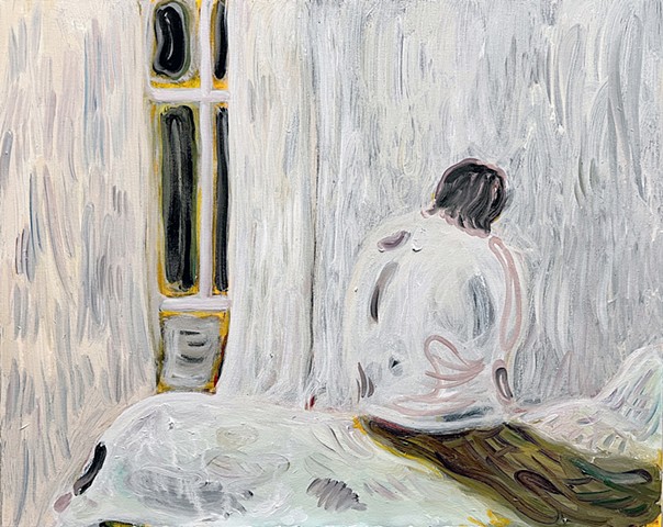 Love in the Time of Cholera Part 4, Acrylic on Canvas, 24 x 30 inches, 2025