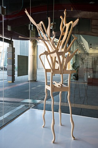 Ecru Cabriole Tree with Chair #39