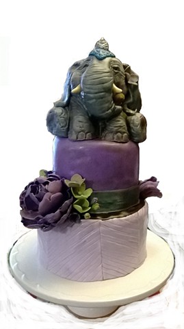 Breanna's 13th Birthday Elephant Cake
