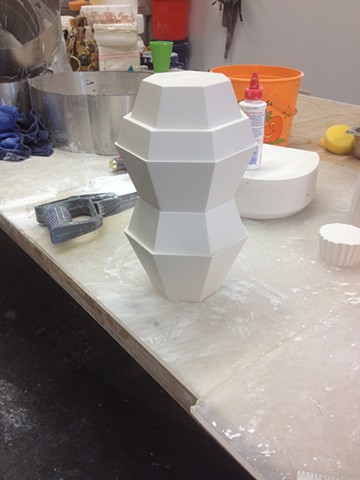 Plaster Model Vase