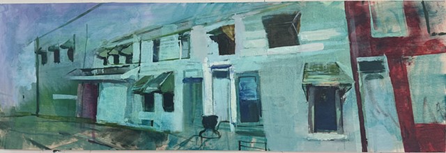 Painting of south Philly