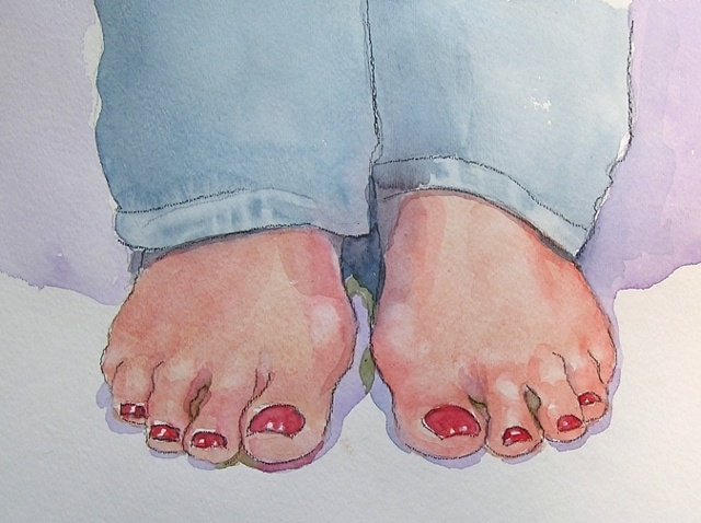 Marilyn's Feet