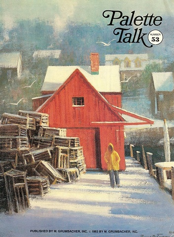 Grumbacher's "Pallette Talk"
(Cover)