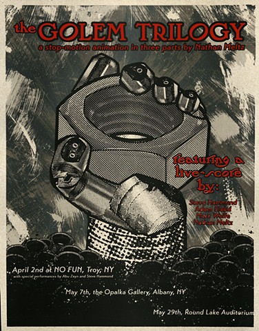 Poster, Golem Trilogy