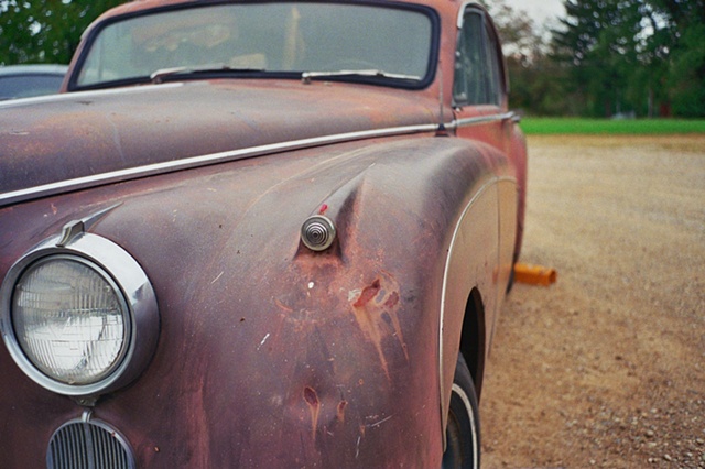 2008 red jaguar front right fender. 