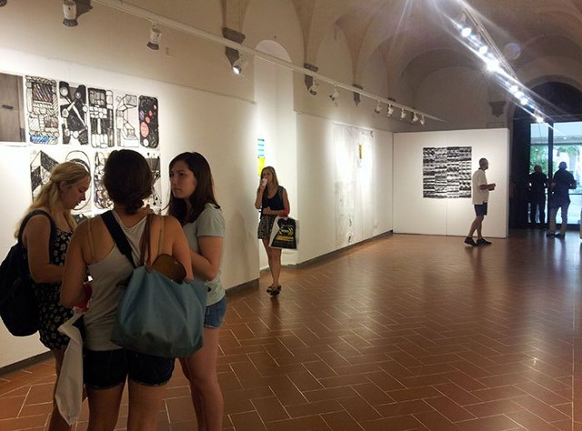 Ephemera, Installation view, SACI Gallery, Studio Art Center International, Florence, Italy  July 2- 31, 2015