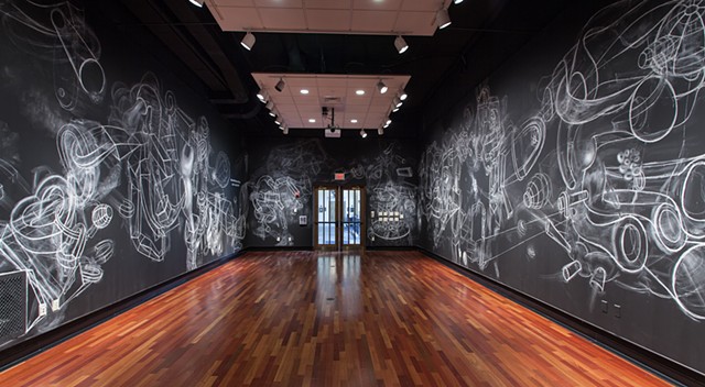 On the Wall: Deborah Zlotsky 
Installation view
Providence College