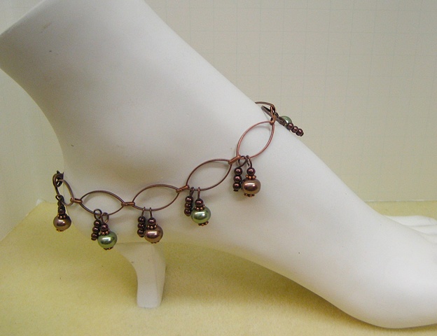 Chain anklet
made by Stephanie
