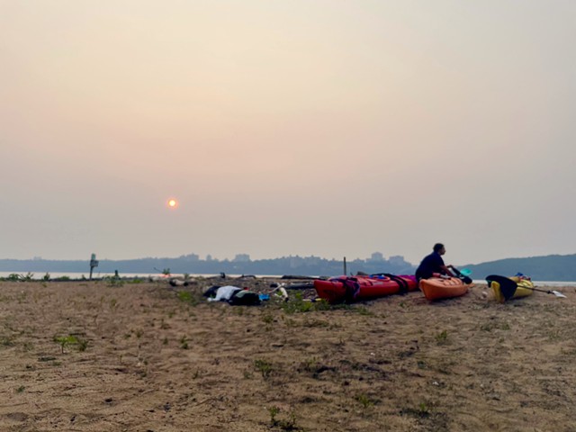 the distant more-than-human: wildfire smoke in the sky