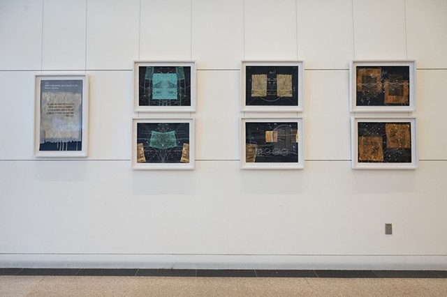 Sequencing stories, installation view