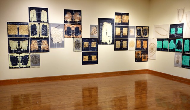 Sequencing stories, installation view