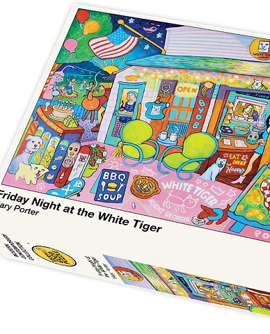 Friday Night at the White Tiger Puzzle