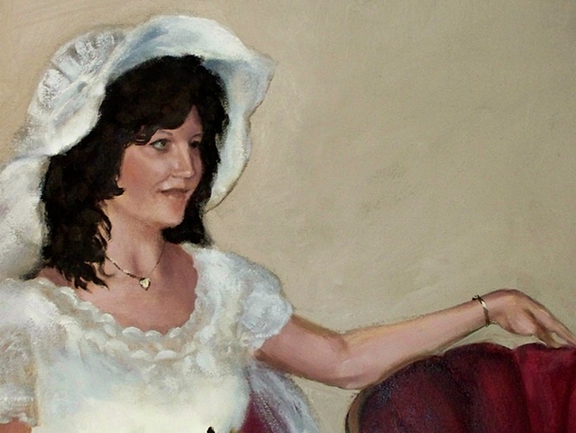 At the Reception (detail)