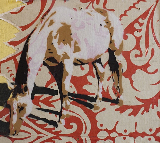 Horse on Pattern