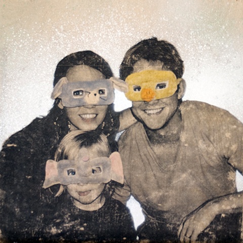 Masked Family Portrait