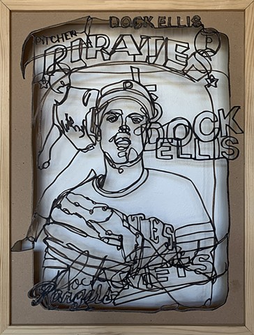 Hand cut chipboard 19x25"
