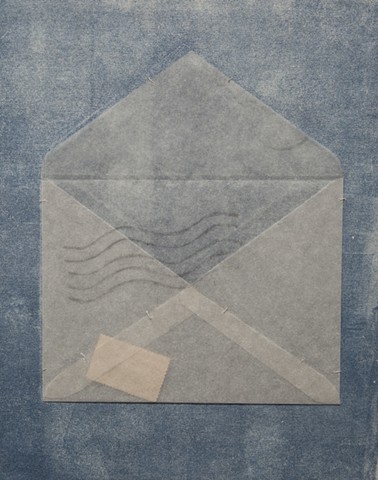 Envelope with stamp