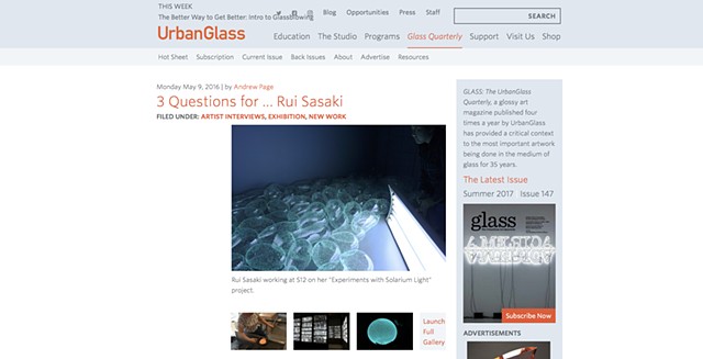 Interview: Glass Quarterly 