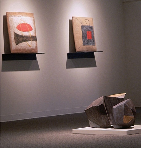 Installation View: Pillows and Landscape
