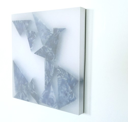 Untitled Like Broken Blue Ceramic (From Beliefs in Motion Series)
