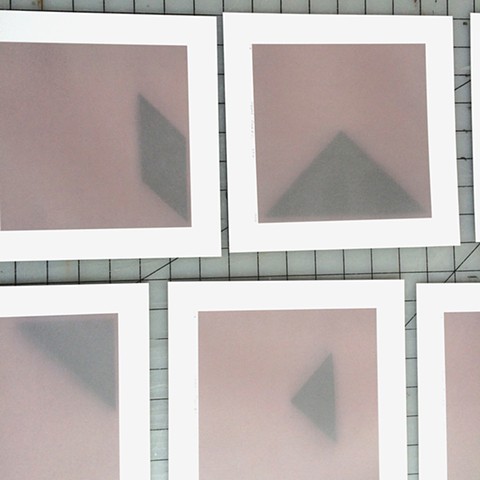Square (Split Shapes). Pink Detail