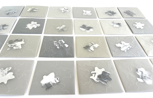 A piece of a whole. Installation view