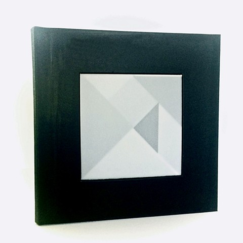 Black Square (From the series Split Shapes)