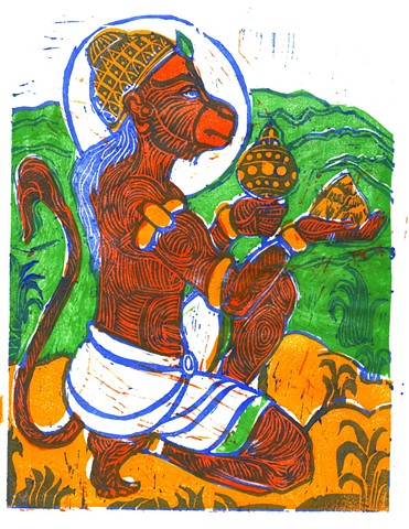 Hanuman, #Hanuman, #DrawingBuddhasandBodhisattvas, #faithstoneart