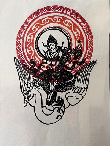 Saraswati, Goddess of Music and Art