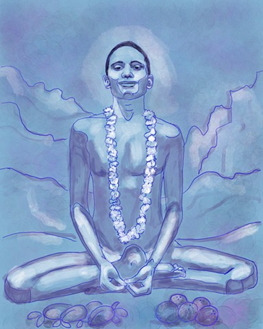 Portrait of a Yogi, Young Nityananda