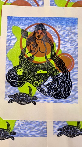 Pele for Print exchange for Yazzie