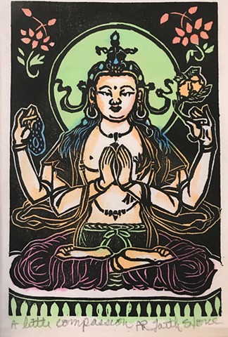 Chenrezig, Compassion, Kindness, Avalokitsvara,Bodhisattva of compassion
